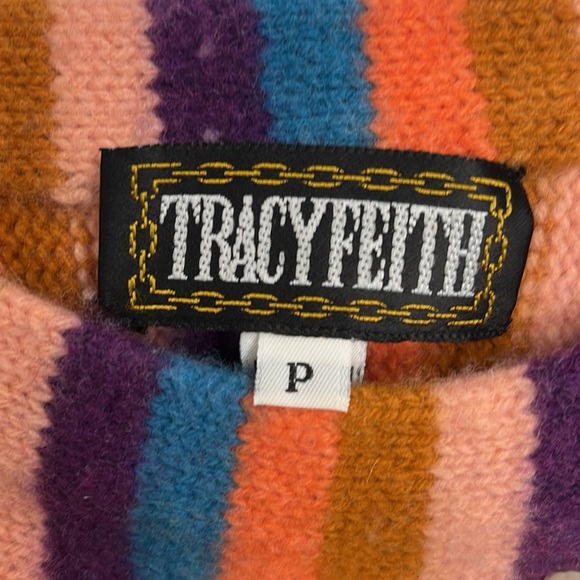 TRACY FEITH WOOL BELTED-TUNIC SWEATER - Picture 5 of 5